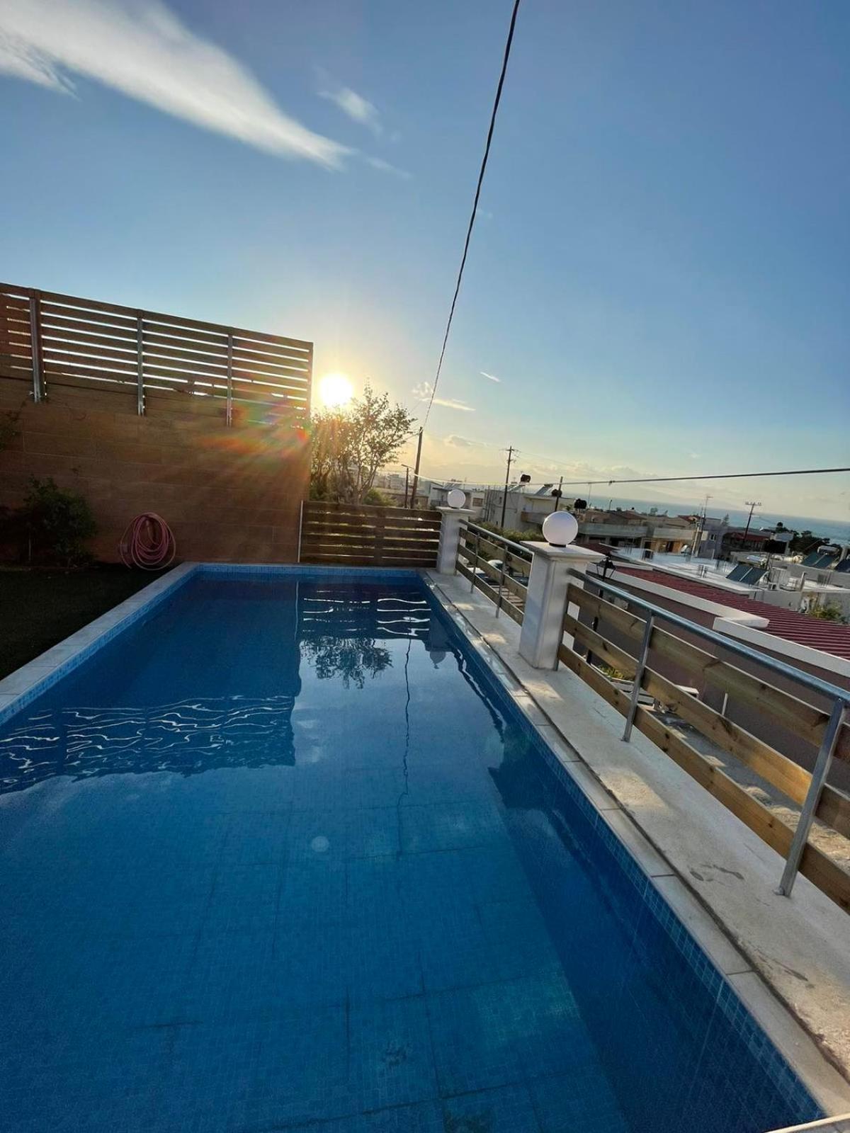 Claudia Villa 2 Agia Marina Exterior foto
